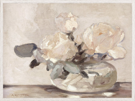 Print Country Rose Posy C. 1932 - Mid