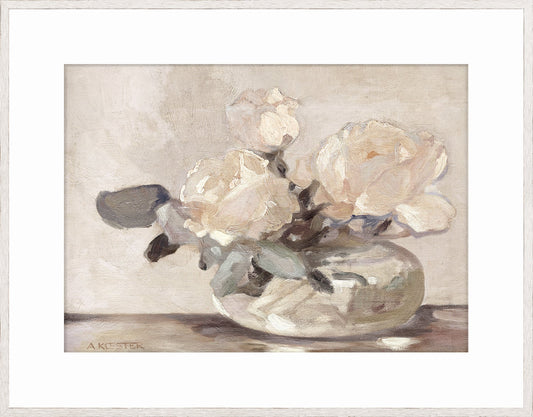 Print Country Rose Posy C. 1932 - Large