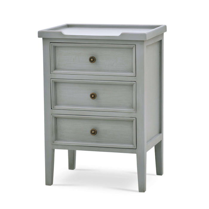 End Table Eton Drawer Grey Charleston