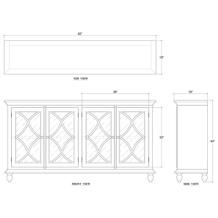 Sideboard Hamilton 4 Door