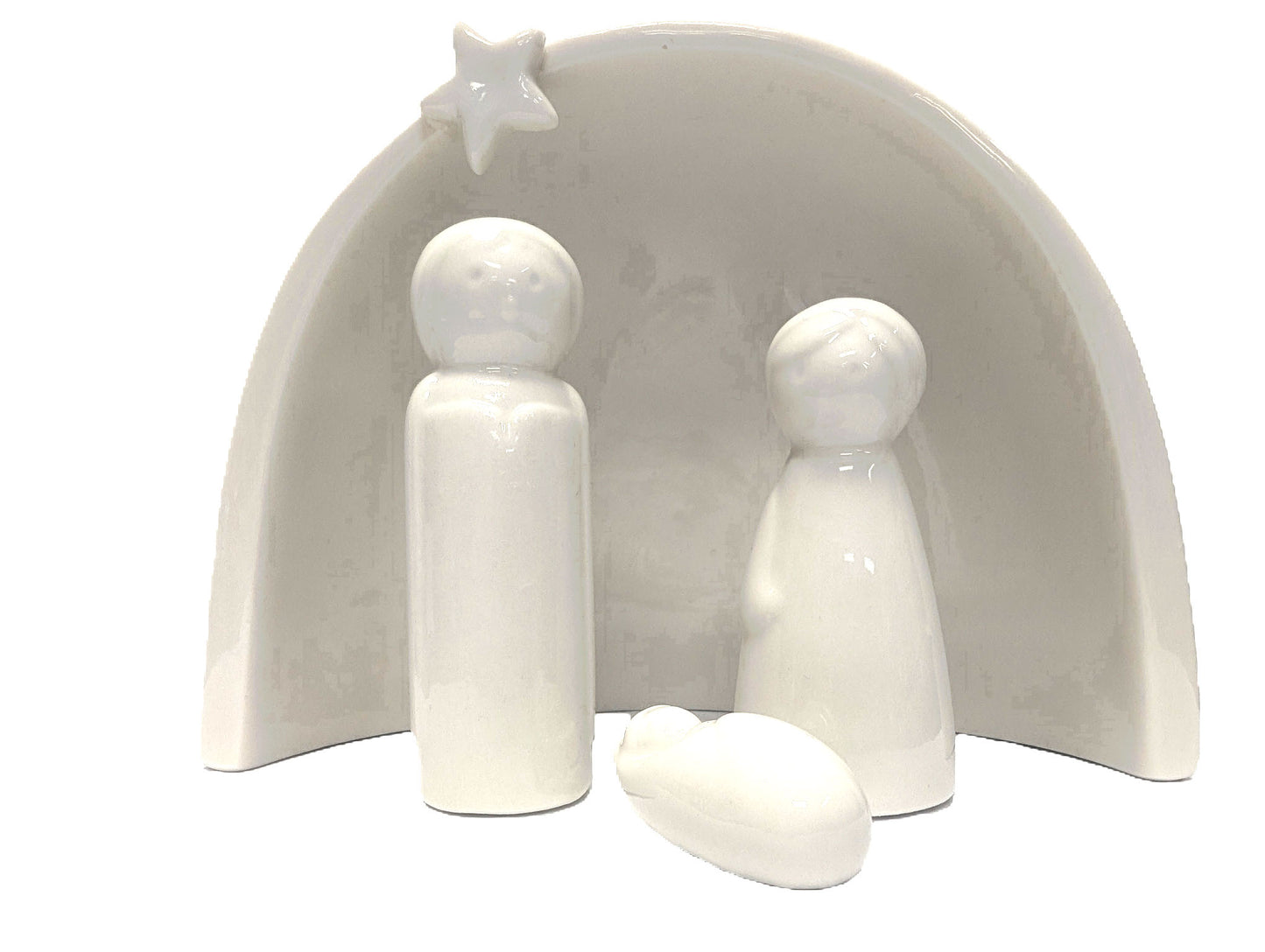 Porcelain Nativity Table Piece