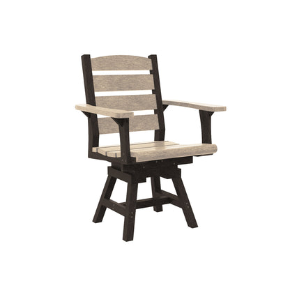 Napa Dining Swivel Arm Chair