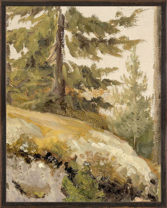 NORTHERN COLLECTION - Forest Study, C.1881 - Small