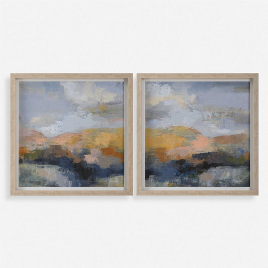 Dusk Framed Print Wall Art Each