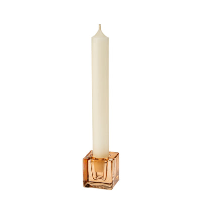 Candle Holder Luca Amber