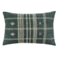 Bhujodi Wool Pillow Blue 16x24"