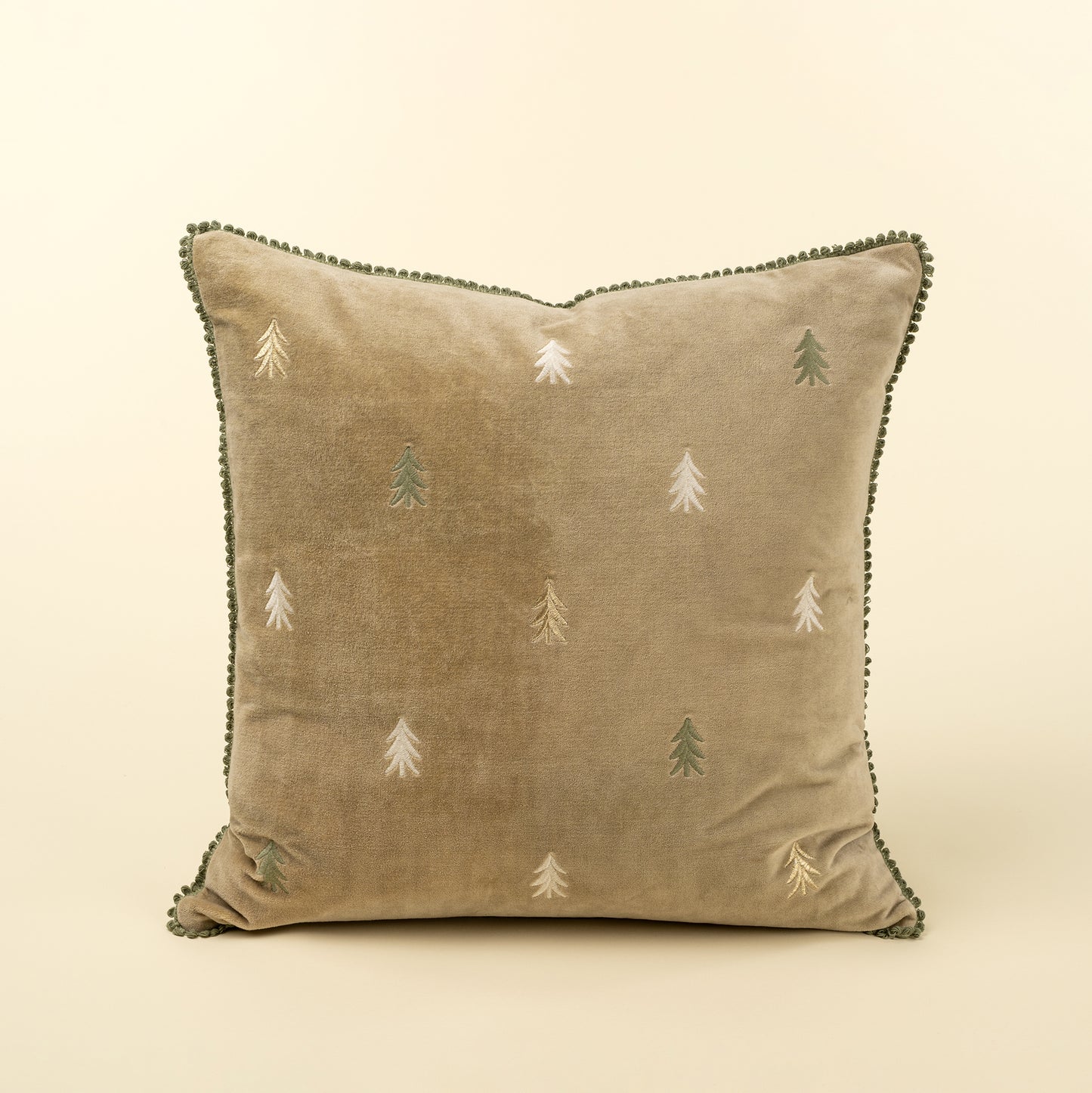 Toss Cushion Velvet Trees 20"x20"