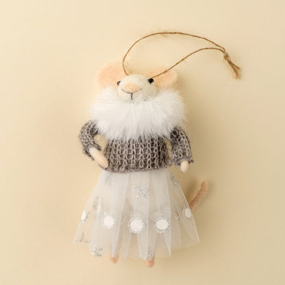 Ornament Felt Mouse