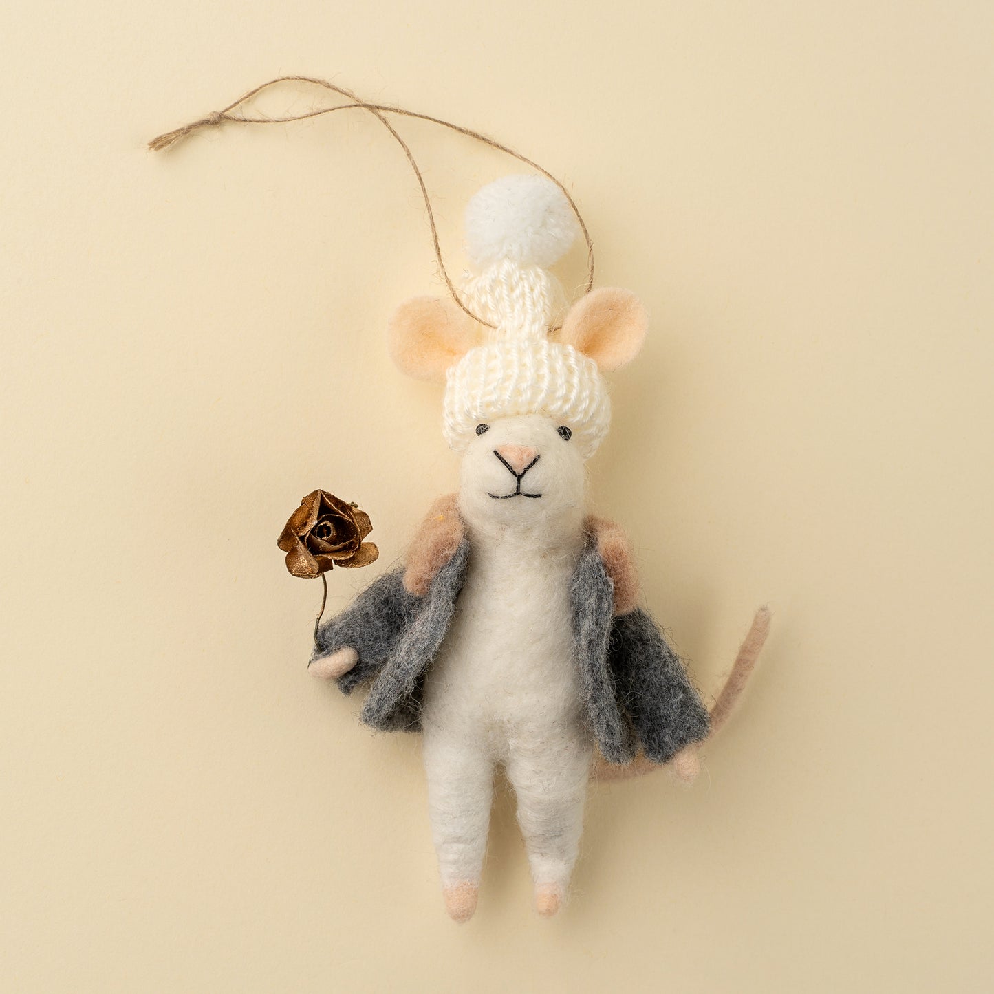 Ornament Felt Mouse