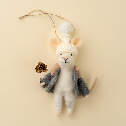 Ornament Felt Mouse