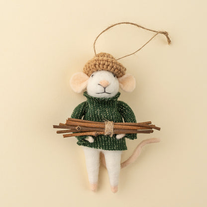 Ornament Felt Mouse