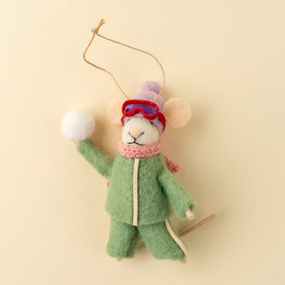 Ornament Felt Mouse