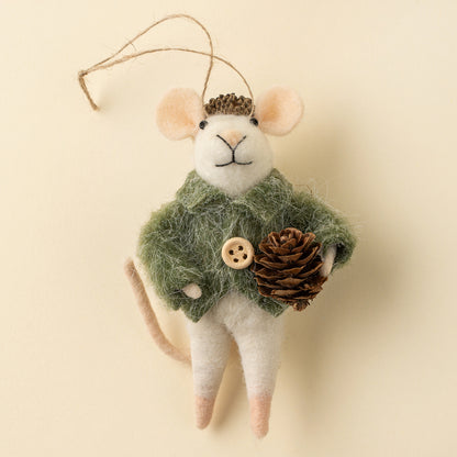 Ornament Felt Mouse