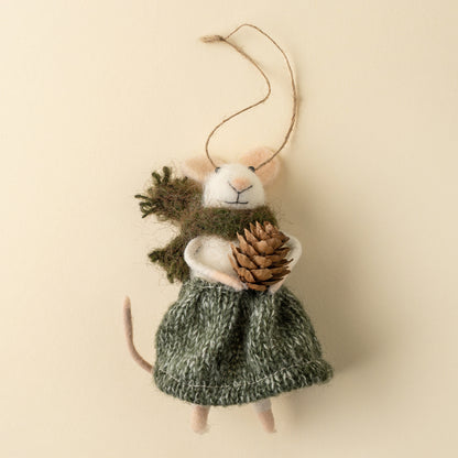 Ornament Felt Mouse