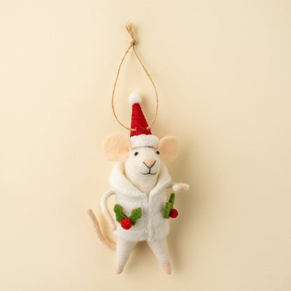 Ornament Felt Mouse