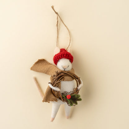 Ornament Felt Mouse
