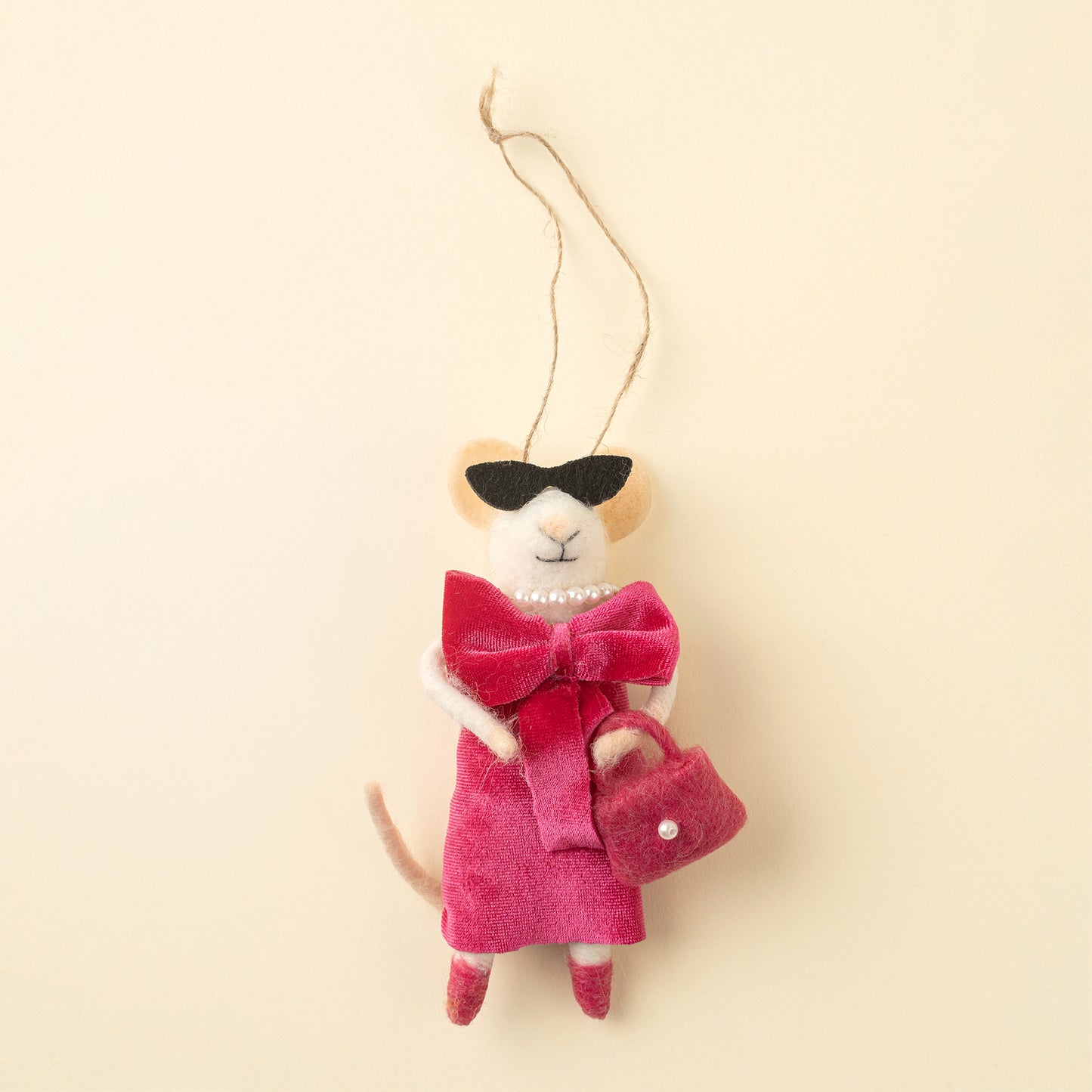 Ornament Felt Mouse
