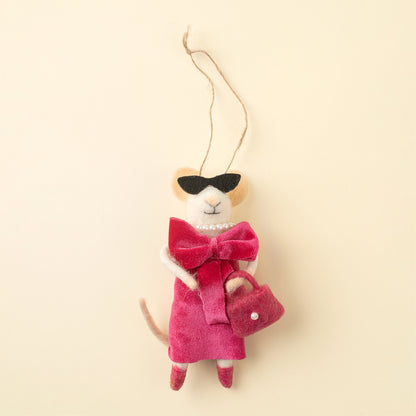 Ornament Felt Mouse