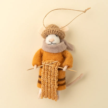 Ornament Felt Mouse