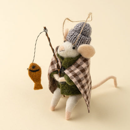 Ornament Felt Mouse