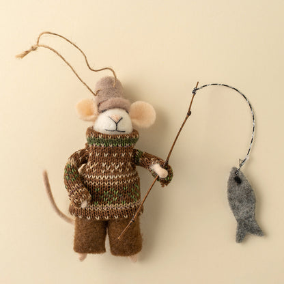 Ornament Felt Mouse