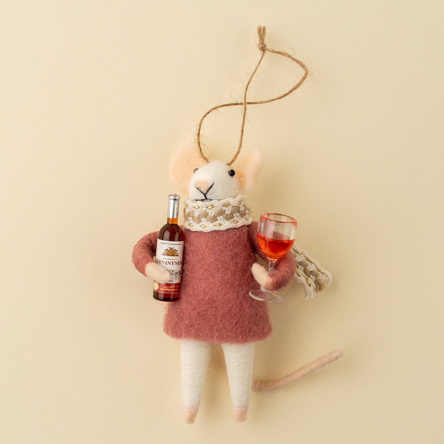 Ornament Felt Mouse