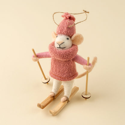 Ornament Felt Mouse