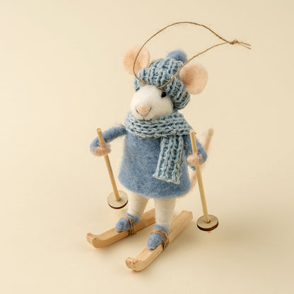 Ornament Felt Mouse