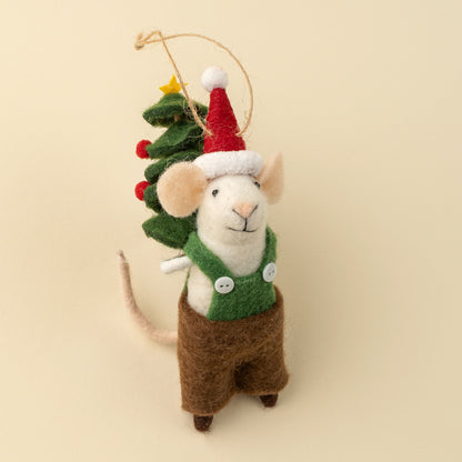 Ornament Felt Mouse