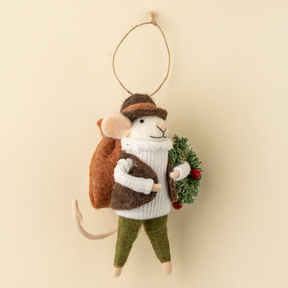 Ornament Felt Mouse