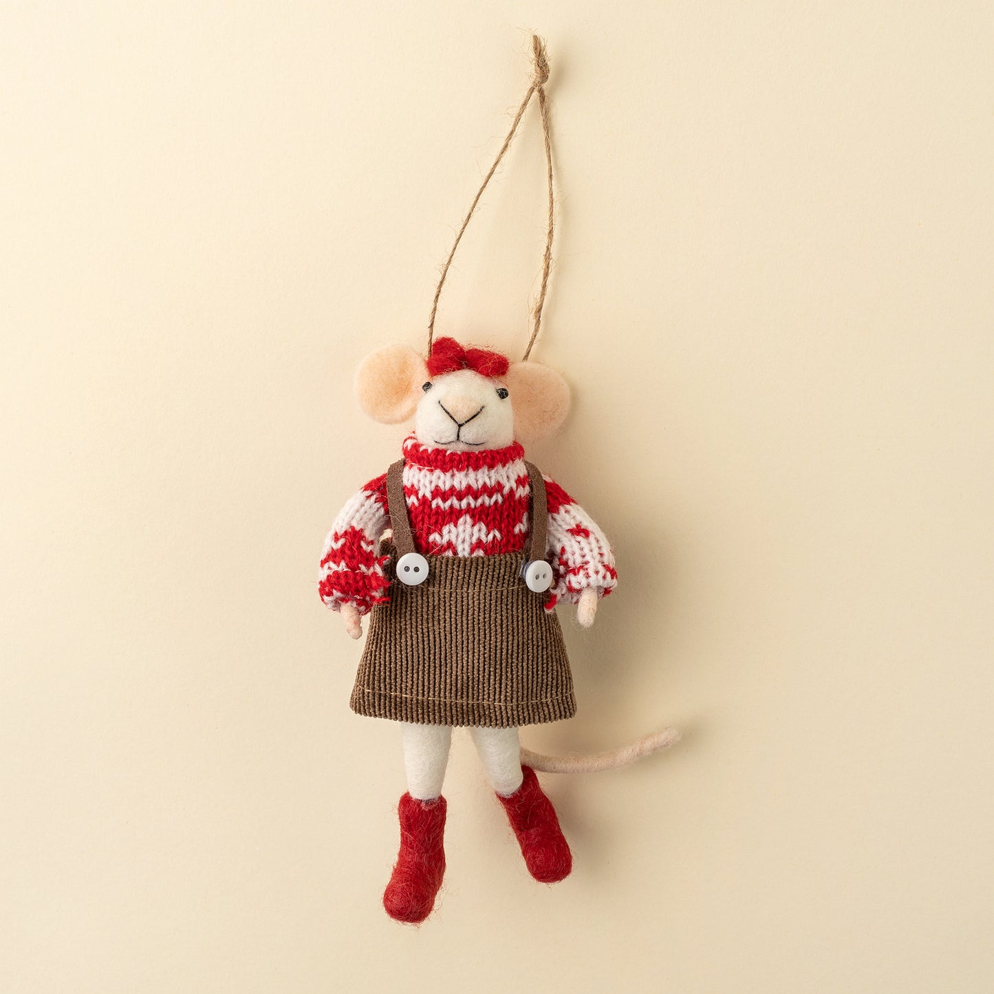 Ornament Felt Mouse