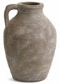Vase Beige Terracotta Textured w/Handle