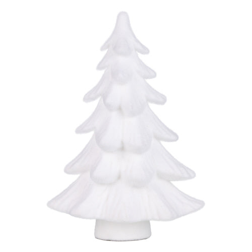 Tabletop Tree White Flocked 20"