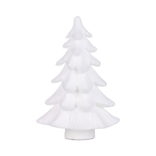 Tabletop Tree White Flocked 19.5"