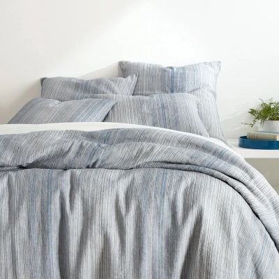 Sterling Stripe Blue Linen