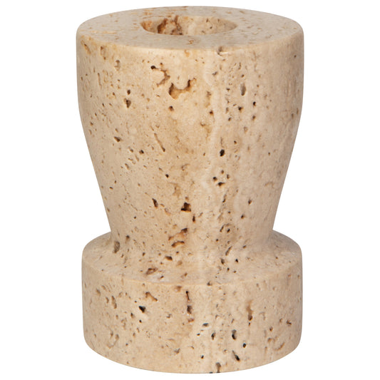 Candle Holder Petra Travertine
