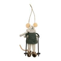 Felt Mouse Snowshoe Silas