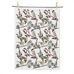 Chickadee on Branch Kitchen Towel