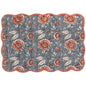 Dahlia Block Print Placemat