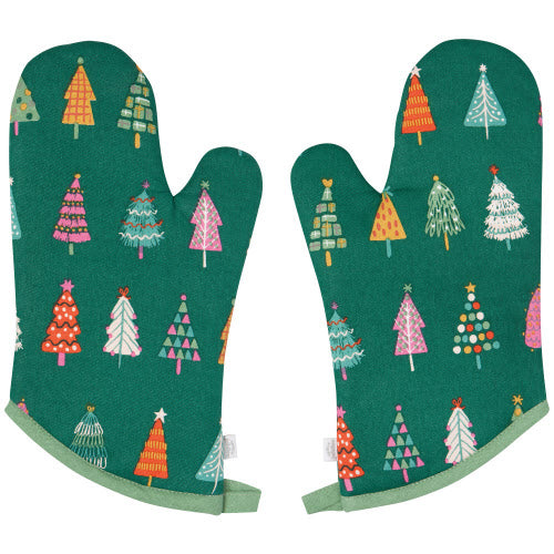 Apron and Oven Mitt Christmas