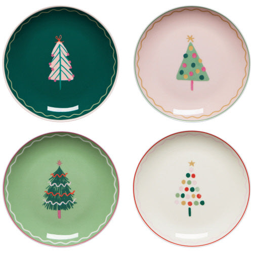 Appie Plates Set 4 Christmas