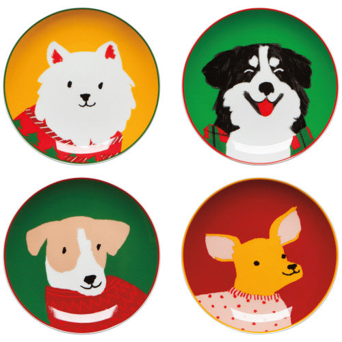 Appie Plates Set 4 Christmas