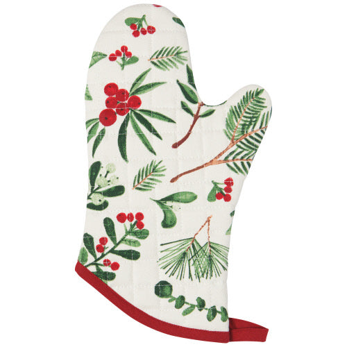 Apron and Oven Mitt Christmas