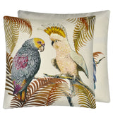 Toss Cushion Parrot & Palm