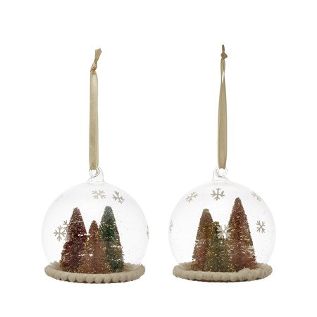 Photo of Round Glass Globe Ornament