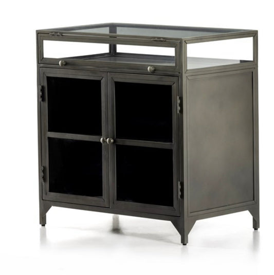 Cabinet Shadow Box Gunmetal