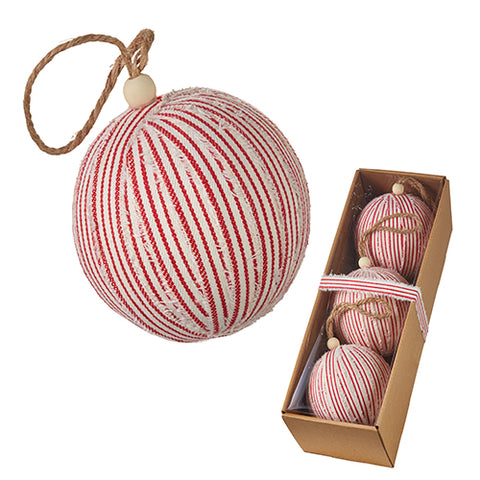 Photo of Box Striped Ornaments