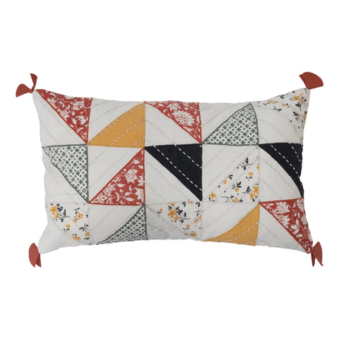 Photo of Patchwork Pillow Multi Color