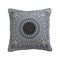 Photo of Square Cotton Embroidered Pillow Blue